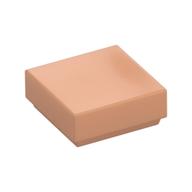 Tile 1 × 1 with Groove Nougat