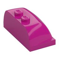 Windscreen 2 × 4 × 1 1/3 [Plain] Magenta
