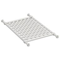 Equipment Net 8 × 14 Lattice in White