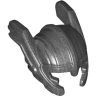 Helmet with Cheek Guards and Wings on Sides (Thor) Pearl Titanium