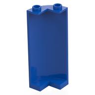 Cylinder Quarter 2 × 2 × 5 (Wall) Blue