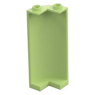 Cylinder Quarter 2 × 2 × 5 (Wall) Gelbgrün