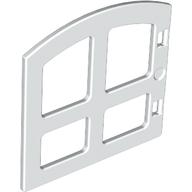 Duplo Door / Window 1 × 4 × 2 Pane with Curved Top