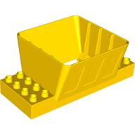 Duplo Loading Chute / Silo with 2 × 4 Base Bricks