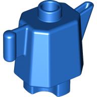 Duplo Teapot / Coffeepot, Indented Base Blau