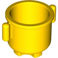 Duplo Kettle with Closed Handles 2 × 2 × 1.5 Gelb