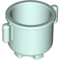 Duplo Kettle with Closed Handles 2 × 2 × 1.5 Light Aqua