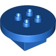 Duplo Table Round 4 × 4 × 1.5 Blue