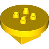 Duplo Table Round 4 × 4 × 1.5 Yellow