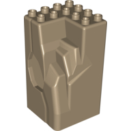 Duplo Rock Cave 4 × 4 × 6 Dark Tan