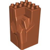 Duplo Rock Cave 4 × 4 × 6 Dark Orange