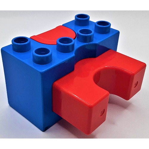 Duplo Car Launcher Blau