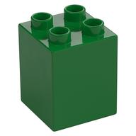 Duplo Brick 2 × 2 × 2 Green