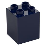 Duplo Stein 2 × 2 × 2 Dunkelblau