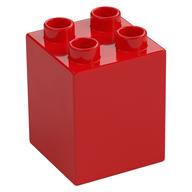 Duplo Brick 2 × 2 × 2 Red