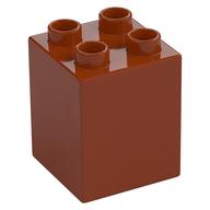 Duplo Brick 2 × 2 × 2 Dark Orange