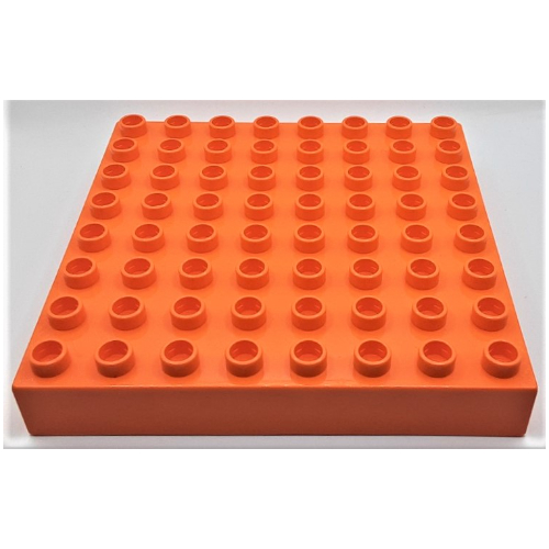 Duplo Stein 8 × 8 Orange
