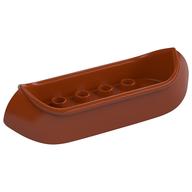 Duplo Boat / Canoe 2 × 8 Dark Orange