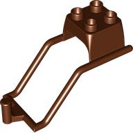 Duplo Horse Harness Reddish Brown