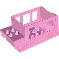Duplo Horse Carriage Body Bright Pink