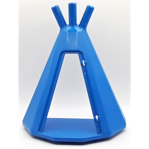 Duplo Building Tepee Blau