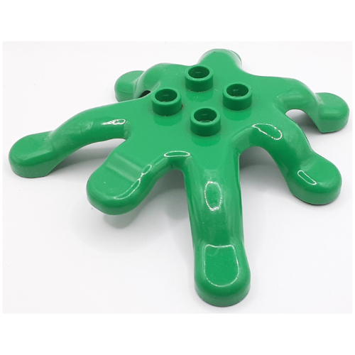 Duplo Animal Ladybug Base (Legs) Grün