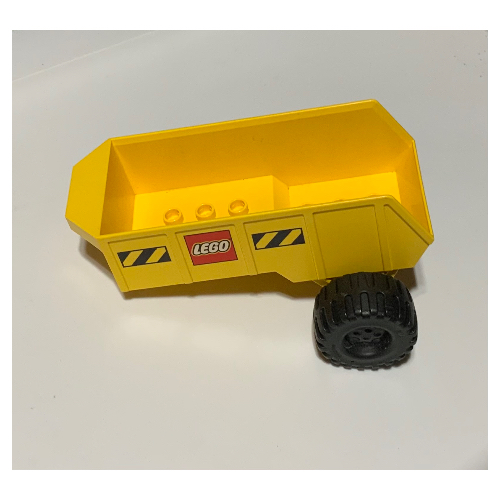 Duplo Kipper mit 12 Noppen und Kupplung und Lego-Logo (bedruckt)