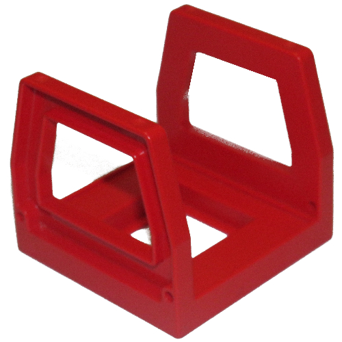 Duplo Train Compartment/Container Frame Red