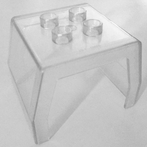 Duplo Train Passenger Car Canopy / Cover Transparent