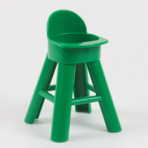Duplo Doll High Chair Grün
