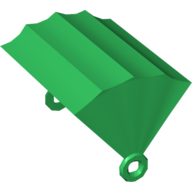 Duplo Doll Pram / Baby Carriage / Stroller Cover Green
