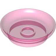 Duplo Dish Trans-Dark Pink