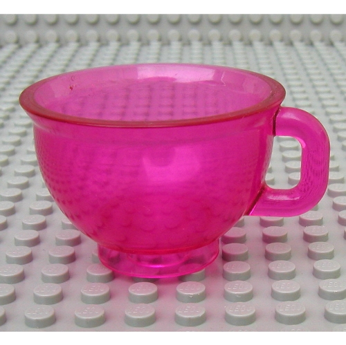 Duplo Cup Transparent-Dunkelrosa