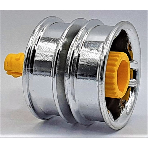 Duplo Toolo Wheel with Action Wheeler Screw Chrome Silver