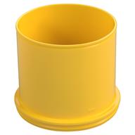 Duplo Kugel Rohr gerade Gelb