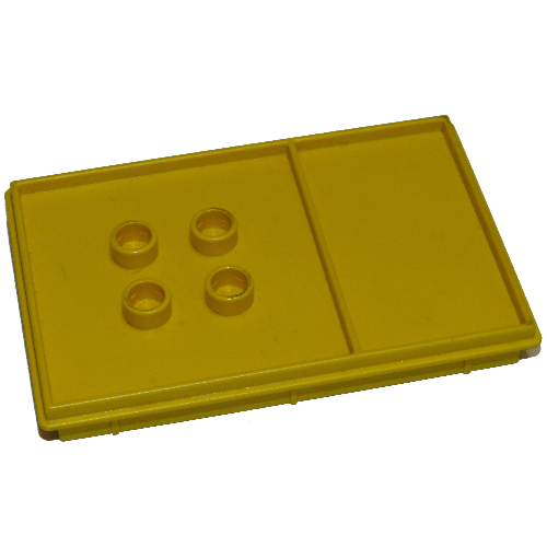 Duplo Carriage Roof Transparent-Dunkelrosa