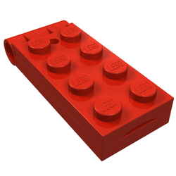 Hinge Plate 2 × 5 with Small Hole [Complete Assembly]