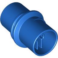 Duplo Technic Tube with Worm Gear Blue