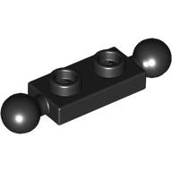 Plate Special 1 × 2 with 2 End Towballs