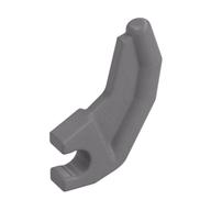 Animal / Creature Body Part, Claw with Clip Flat Silver