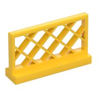 Fence Lattice 1 × 4 × 2 Yellow