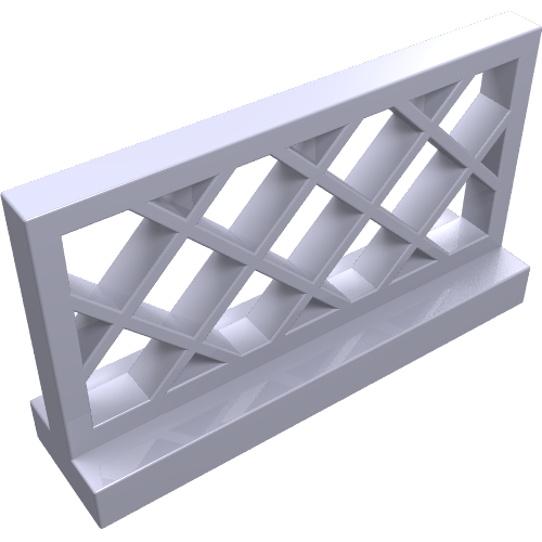 Fence Lattice 1 × 4 × 2 Light Violet