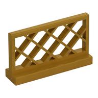 Fence Lattice 1 × 4 × 2 Perlgold