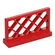 Fence Lattice 1 × 4 × 2 Red