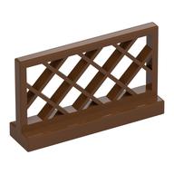Fence Lattice 1 × 4 × 2 Reddish Brown