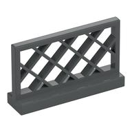 Fence Lattice 1 × 4 × 2 Dark Bluish Gray