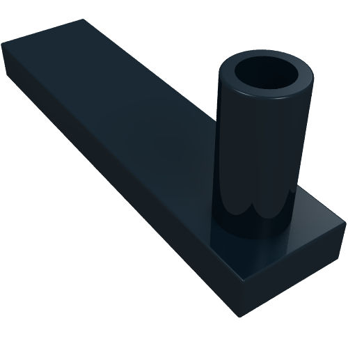 Fence Gate 1 × 4 × 2 Base Schwarz