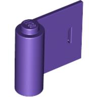 Door 1 × 3 × 2 Right Dark Purple