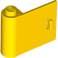 Door 1 × 3 × 2 Left Yellow