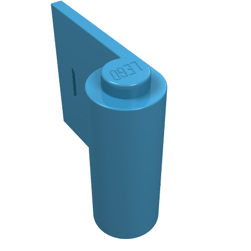 Door 1 × 3 × 2 Left Maersk Blue